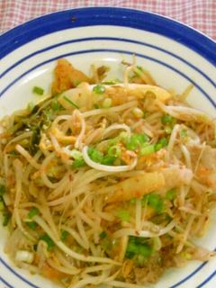 もやしと豚こま肉のキムチ炒め-レシピのメイン写真