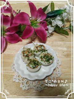 お弁当に♪クルクル竹輪の磯辺焼き-レシピのメイン写真