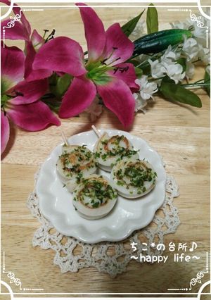 お弁当に♪クルクル竹輪の磯辺焼き-レシピのメイン写真