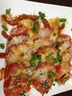 トマトのチーズ焼き-レシピのメイン写真