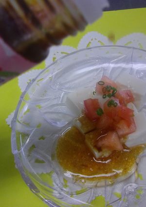 めっけもん♪簡単～豆腐サラダ-レシピのメイン写真