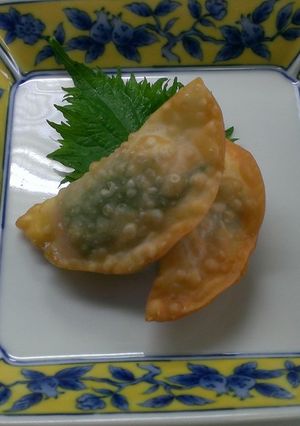 お弁当★覚書①【餃子の皮で】-レシピのメイン写真