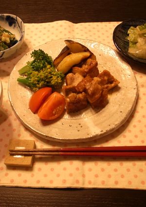 ﾁｷﾝのｶﾞｰﾘｯｸﾊﾞﾀｰ炒め-レシピのメイン写真