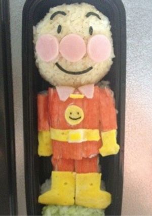 アンパンマン全身キャラ弁-レシピのメイン写真
