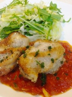 チキントマトガーリックステーキ★-レシピのメイン写真