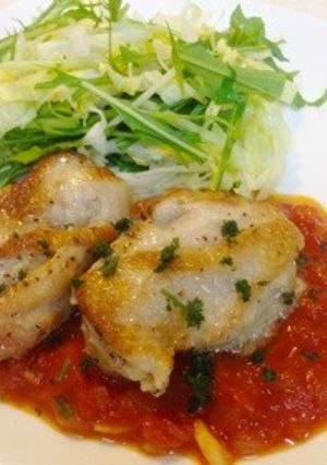 チキントマトガーリックステーキ★-レシピのメイン写真