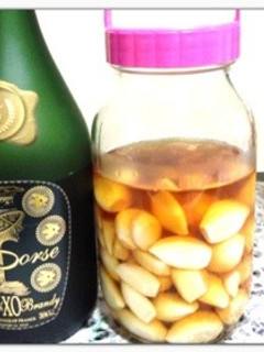 にんにくの保存 ブランデー漬け♪-レシピのメイン写真