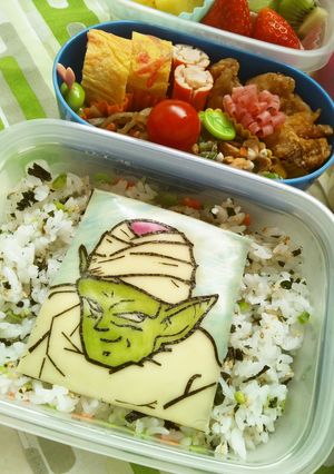 ☆キャラ弁☆ドラゴンボールピッコロ-レシピのメイン写真