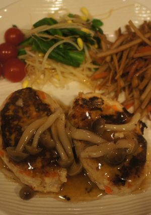 あっさりヘルシー☆豆腐ハンバーグ-レシピのメイン写真