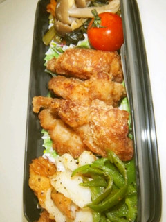 パパのお弁当(ちくわとピーマンの炒め物)-レシピのメイン写真
