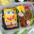 ☆キャラ弁☆スポンジボブ