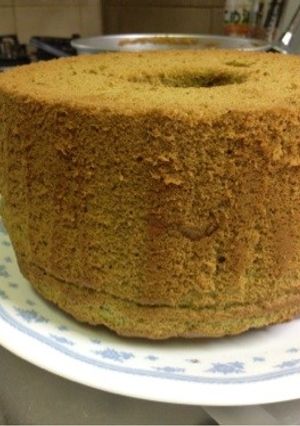 卵3つで簡単！抹茶シフォンケーキ-レシピのメイン写真