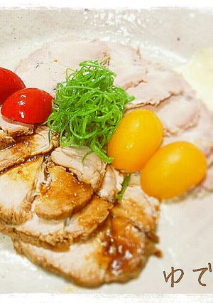 圧力鍋で簡単ゆで豚★2種の味で!-レシピのメイン写真