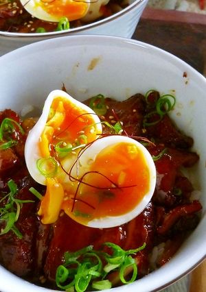我が家のチャーシュー丼-レシピのメイン写真