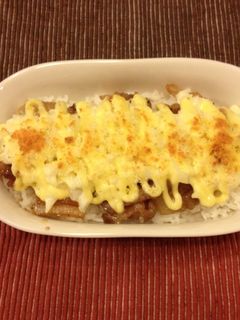 豚丼リメイク和風マヨドリア-レシピのメイン写真