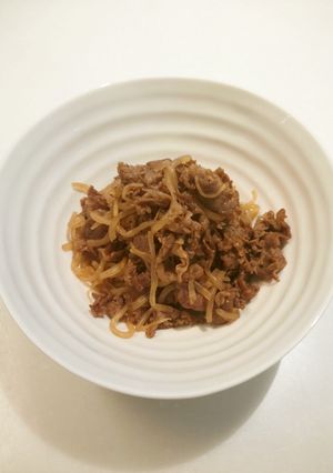 牛肉と糸こんのピリ辛しぐれ煮風-レシピのメイン写真