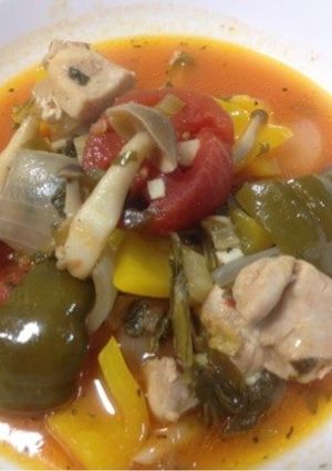 コストコバジルトマト缶チキンのトマト煮-レシピのメイン写真