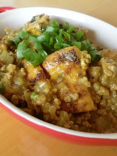 *厚揚げのひき肉カレー煮*-レシピのメイン写真