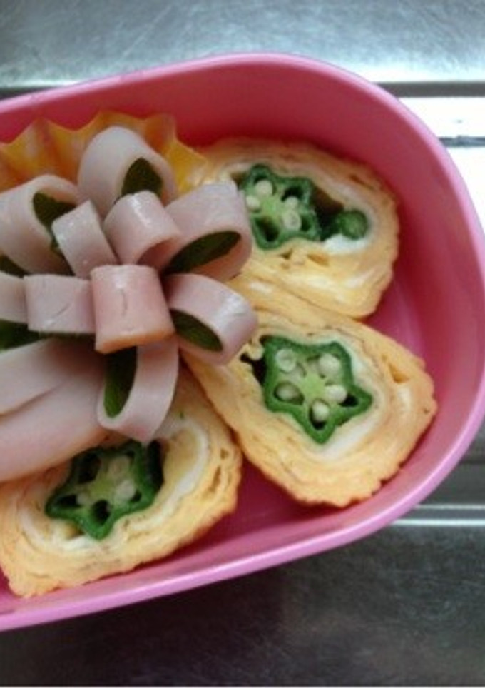 おくらin卵焼き-レシピのメイン写真