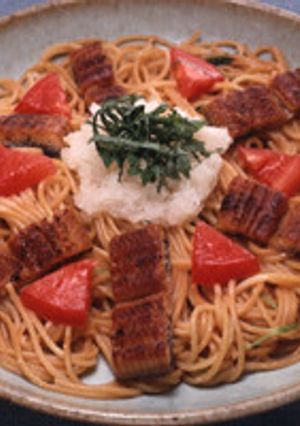 うなぎの和風パスタ-レシピのメイン写真