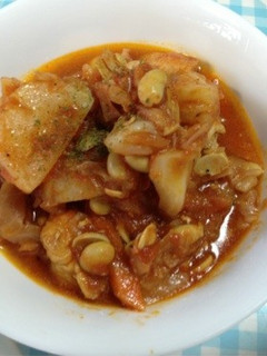 残り物野菜でトマト煮込み-レシピのメイン写真