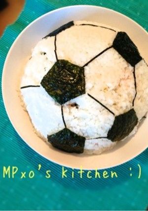 W杯応援サッカーボールちらし寿司★-レシピのメイン写真