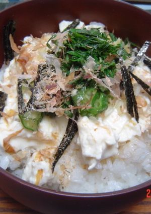 豆腐のヘルシーDON-レシピのメイン写真