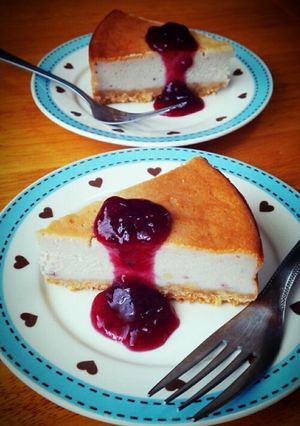 簡単！ジャム入りチーズケーキ-レシピのメイン写真