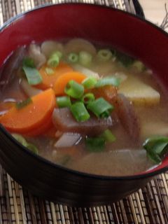 具だくさんお味噌汁-レシピのメイン写真