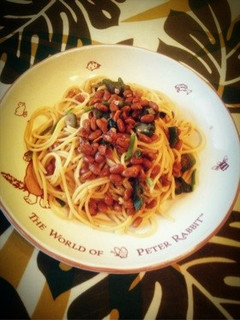 納豆とオクラのパスタ♡-レシピのメイン写真