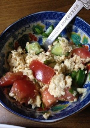 凍り豆腐サラダ-レシピのメイン写真