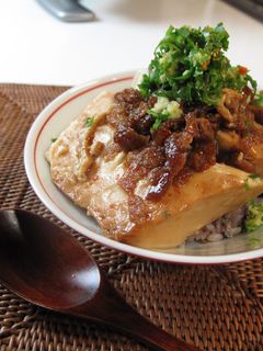 豆腐丼 ~油あげで旨味アップ~-レシピのメイン写真