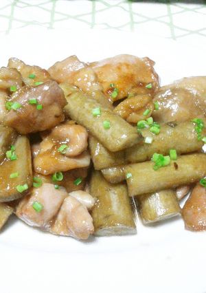 鳥ごぼう煮-レシピのメイン写真