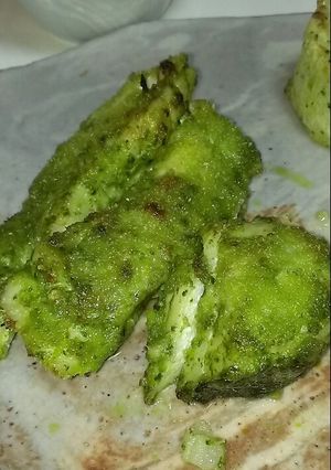 白身魚のバジルマヨパン粉焼き-レシピのメイン写真