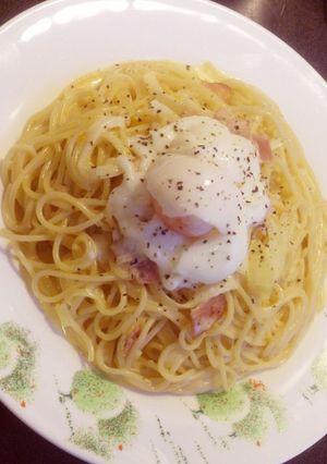 カルボナーラ-レシピのメイン写真