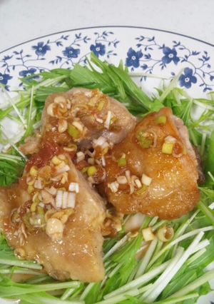 簡単梅酢ダレ（鶏肉編）-レシピのメイン写真