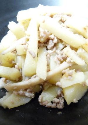 簡単!ほっくりシャキッとそぼろ炒め-レシピのメイン写真