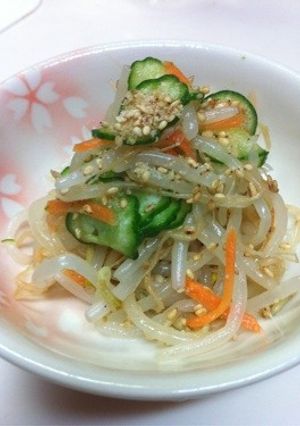 らっきょう酢で簡単酢物ゴマ油風味-レシピのメイン写真