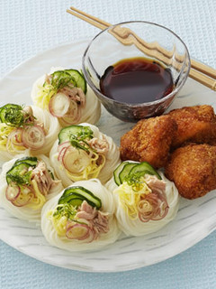 ひとくちサラダ素麺-レシピのメイン写真