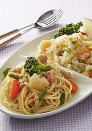 ツナの野菜たっぷりパスタ-レシピのメイン写真