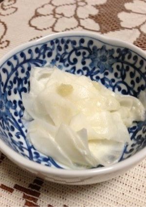 かぶのあっさり塩麹あえ-レシピのメイン写真
