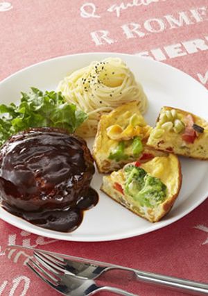 スパニッシュ風オムレツ-レシピのメイン写真