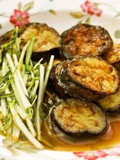 めんつゆde茄子と水菜のトロッと煮-レシピのメイン写真