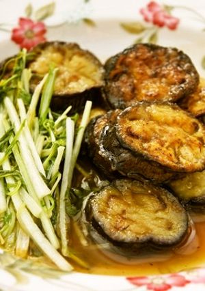 めんつゆde茄子と水菜のトロッと煮-レシピのメイン写真