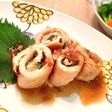 ささ身の梅チーズ巻き☆うまうまソースがけ