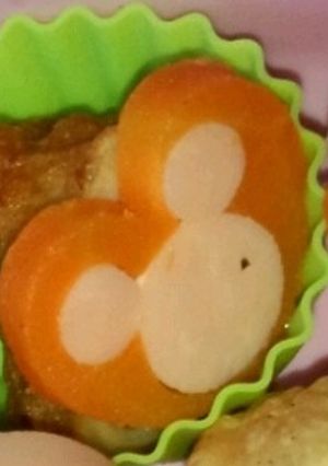 ニンジンと魚ニソdeミッキー-レシピのメイン写真