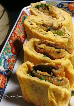 穴子入り♧三つ葉の卵焼き-レシピのメイン写真