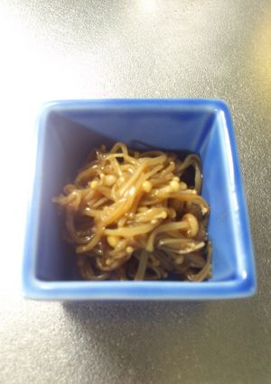 佃煮風なめたけ-レシピのメイン写真