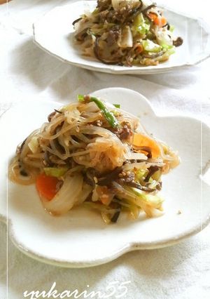 ◇和風・醤油チャプチェ◇-レシピのメイン写真