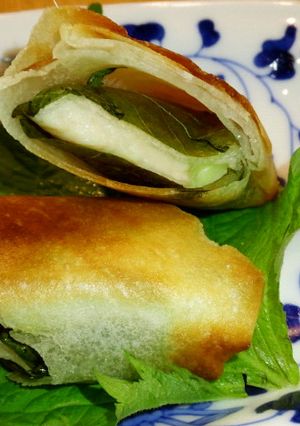 酒粕とチーズの春巻き-レシピのメイン写真